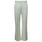 Hoge Taille Groene Chino`s Lanvin , Green , Dames