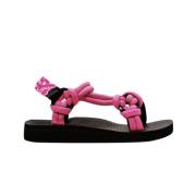 Platte sandalen Arizona Love , Pink , Dames