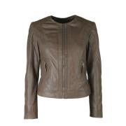 Leather Leren Jas Saki , Brown , Dames