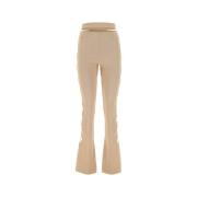 Slim-fit broek Andrea Adamo , Beige , Dames