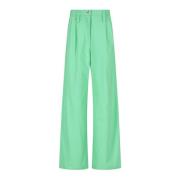 Fluo Groene Stretch Viscosemix Broek Rotate Birger Christensen , Green...