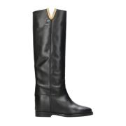 Hoge Laarzen Via Roma 15 , Black , Dames