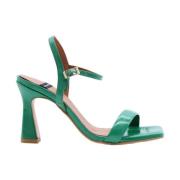 Verhoog je stijl met High Heel Sandals Angel Alarcon , Green , Dames