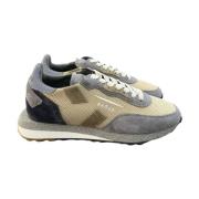 Tricolor Low Man Sneakers Ghoud , Gray , Heren