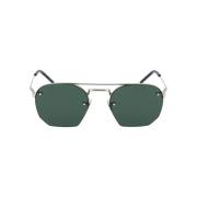 Stijlvolle zonnebril met smaragdgroen ombre-design Saint Laurent , Gre...