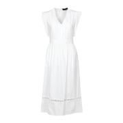 Midi Dresses Kaos , White , Dames