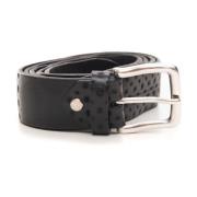 Leren Riem The Jack Leathers , Black , Heren