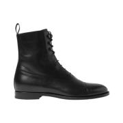 Archie Laarzen - Handgemaakt Italiaans Oxford Stijl Scarosso , Black ,...