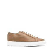 S Leren Sneakers, Trendy Model Doucal's , Brown , Heren