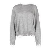 Sweatshirt R13 , Gray , Dames