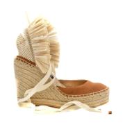 Verhoog je stijl met Quartiers Wedges Sergio Rossi , Brown , Dames