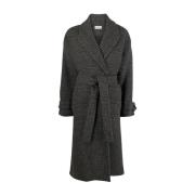 Belted Coats P.a.r.o.s.h. , Gray , Dames