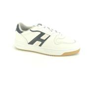 YsWit + Zwart Sneaker N. DZ Hoff , White , Heren