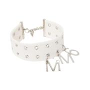 Experimentele Logo Hanger Chokerecklace MM6 Maison Margiela , White , ...