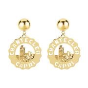 Earrings Chantecler , Yellow , Dames