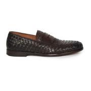 Geweven leren mocins Bruin Doucal's , Brown , Heren