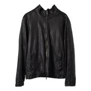 Leather Jackets Giorgio Brato , Black , Dames
