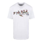 SS Hawaii T-shirt Philipp Plein , White , Heren