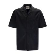 Short Sleeve Shirts Nanushka , Black , Heren