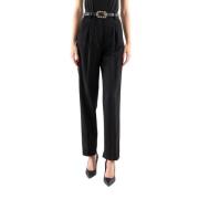 Gewatteerde Riem Chino Broek Liu Jo , Black , Dames