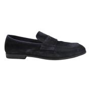 Blauwe Loafers voor Mannen Mille885 , Blue , Heren