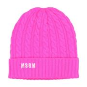 Msgm Hats Fuchsia Msgm , Pink , Dames