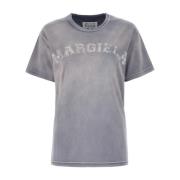 Klassiek Dames T-Shirt - Hoogwaardige Stof Maison Margiela , Gray , Da...