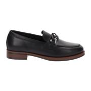 Leren Dames Mocassins Nerogiardini , Black , Dames