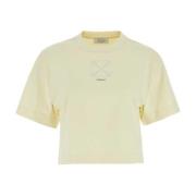 T-Shirts Off White , Yellow , Dames