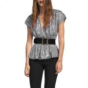 T-Shirts Aniye By , Gray , Dames