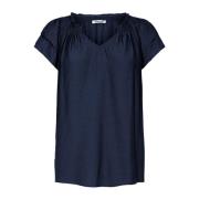 Sunrise Top 75683 - Stijlvolle Donkere Blouse Co'Couture , Blue , Dame...