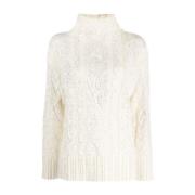 Turtlenecks Ermanno Scervino , White , Dames