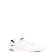 Lage Leren/Spons Sneakers Ghoud , White , Heren