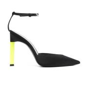 Zwarte Ss23 Leren Pumps The Attico , Black , Dames