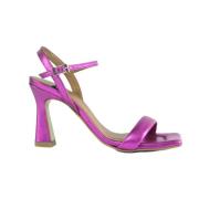 High Heel Sandals Angel Alarcon , Pink , Dames