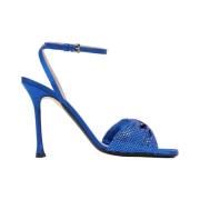 High Heel Sandals N21 , Blue , Dames