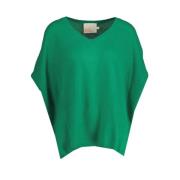 V-neck Knitwear Absolut Cashmere , Green , Dames