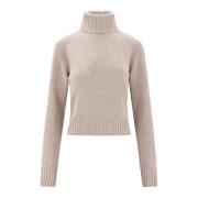 Cashmere Mix Coltrui Coltrui Ami Paris , Beige , Dames