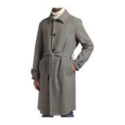 Belted Coats Barena Venezia , Gray , Heren