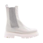 Stijlvolle Chelsea Boots voor vrouwen E mia , White , Dames