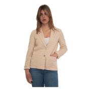 Piffero Jacket with 2 buttons Pennyblack , Beige , Dames
