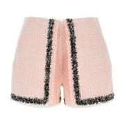 Short Shorts Msgm , Pink , Dames