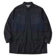 Shirts White Mountaineering , Blue , Heren