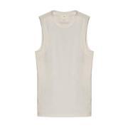 Mouwloos T-shirt Y-3 , White , Dames