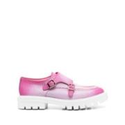 Stijlvolle Loafers Santoni , Pink , Dames