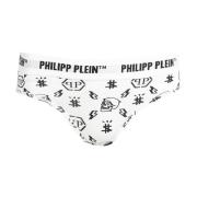 34; bi-pack slipje Philipp Plein , White , Dames