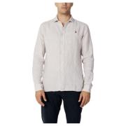 Overhemd U.s. Polo Assn. , Beige , Heren