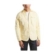 Shirts Cuisse de Grenouille , Yellow , Heren