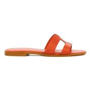 Slippers Stefano Lauran , Orange , Dames