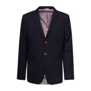 Klassieke pasvorm jassen in Engineered 4 Bar Plain Weave Suiting Thom ...